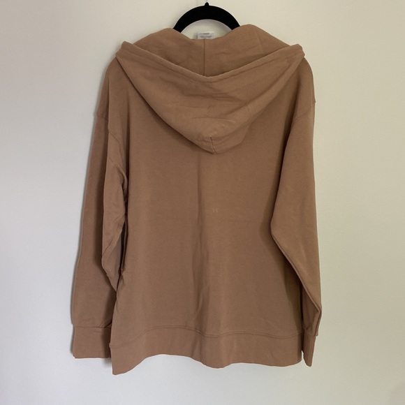 Jax and Lennon zip up terry hoodie - Birch - Picture 2 of 6